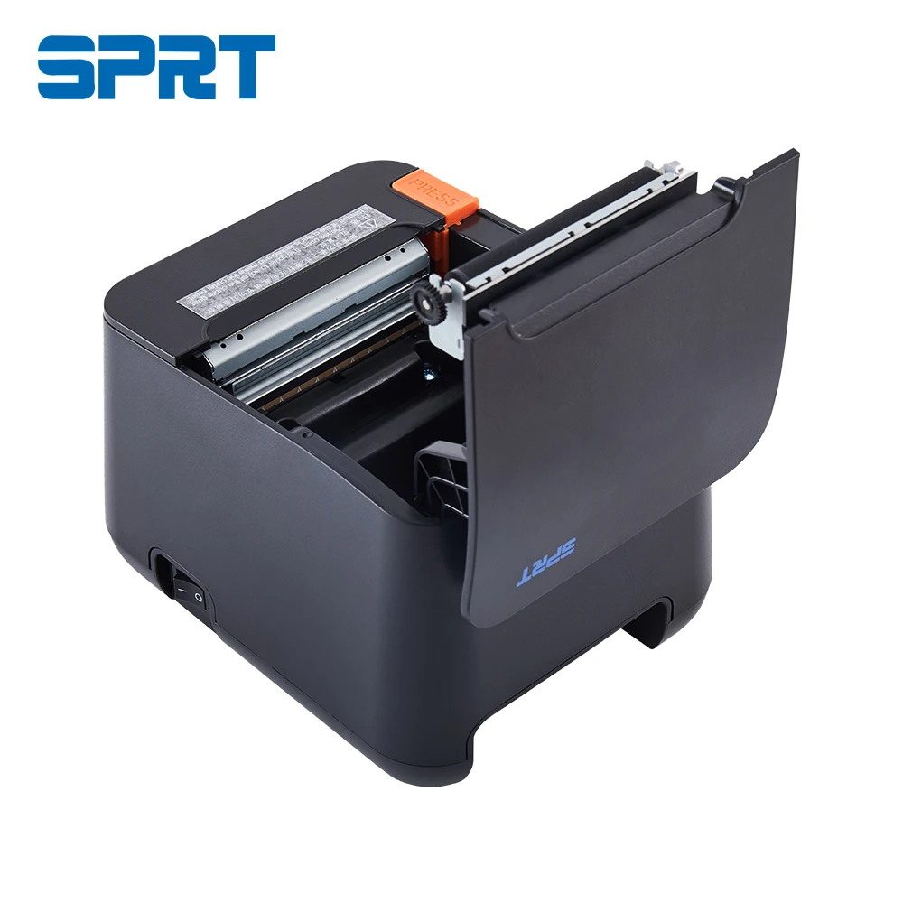 SPRT SP-POS890 80mm 感熱レシートプリンター、キャッシュドロワー付き