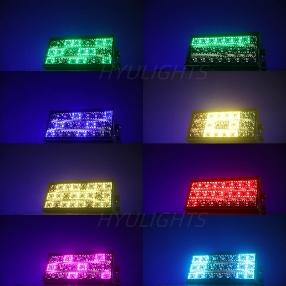 新品 300W RGBW LEDストロボビーム DMX 300W DMX512 RGBW Color LED Stage Lights High Brightness Strobe