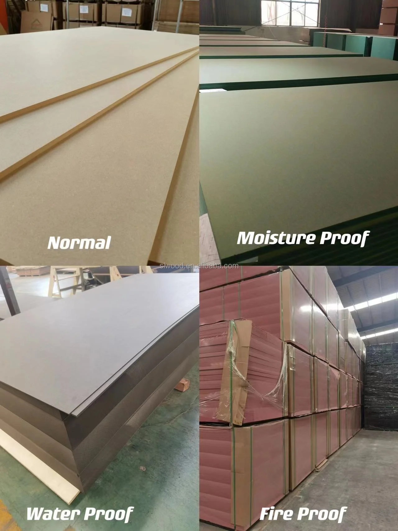 4x8 Melamine Laminated Mdf Board/melamine Mdf Board Price/high Glossy ...