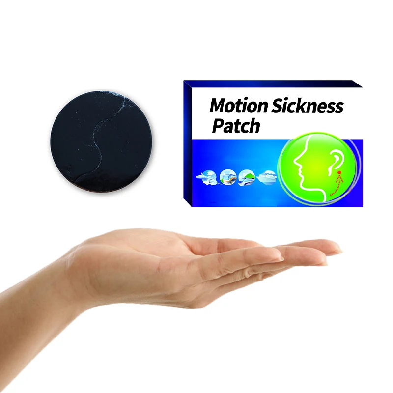 Motion Sickness Stickers Relief Vomiting Patch Anti Car Sick Chinese