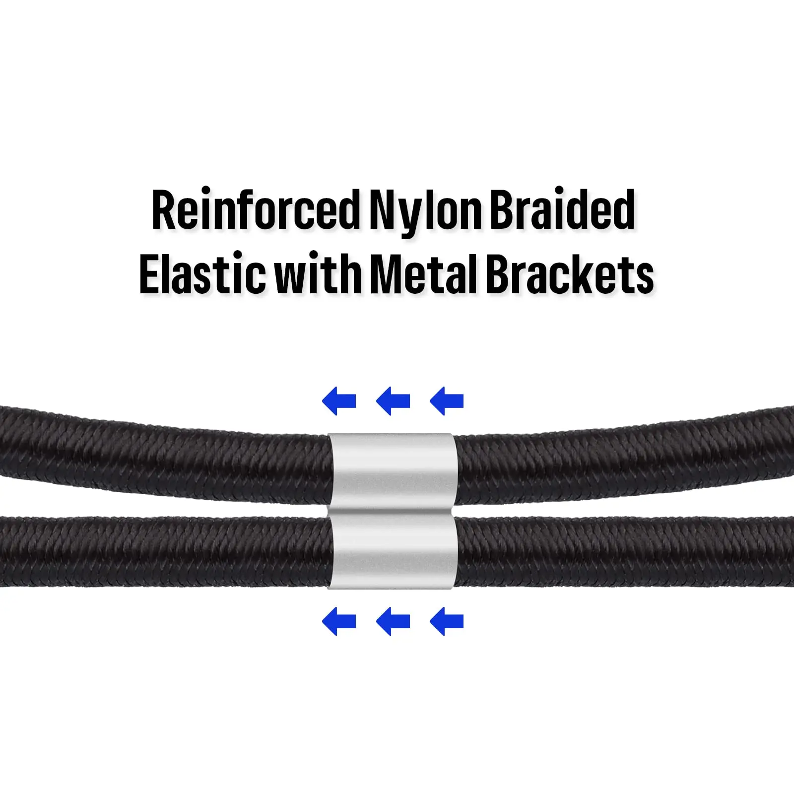 Outdoor Heavy Duty Bungee Cord Garbage Cans Trash Can Lid Lock For