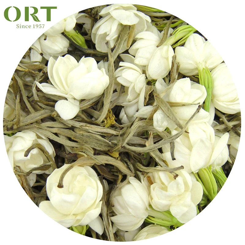 Organic Jasmine silver needle tips green tea-