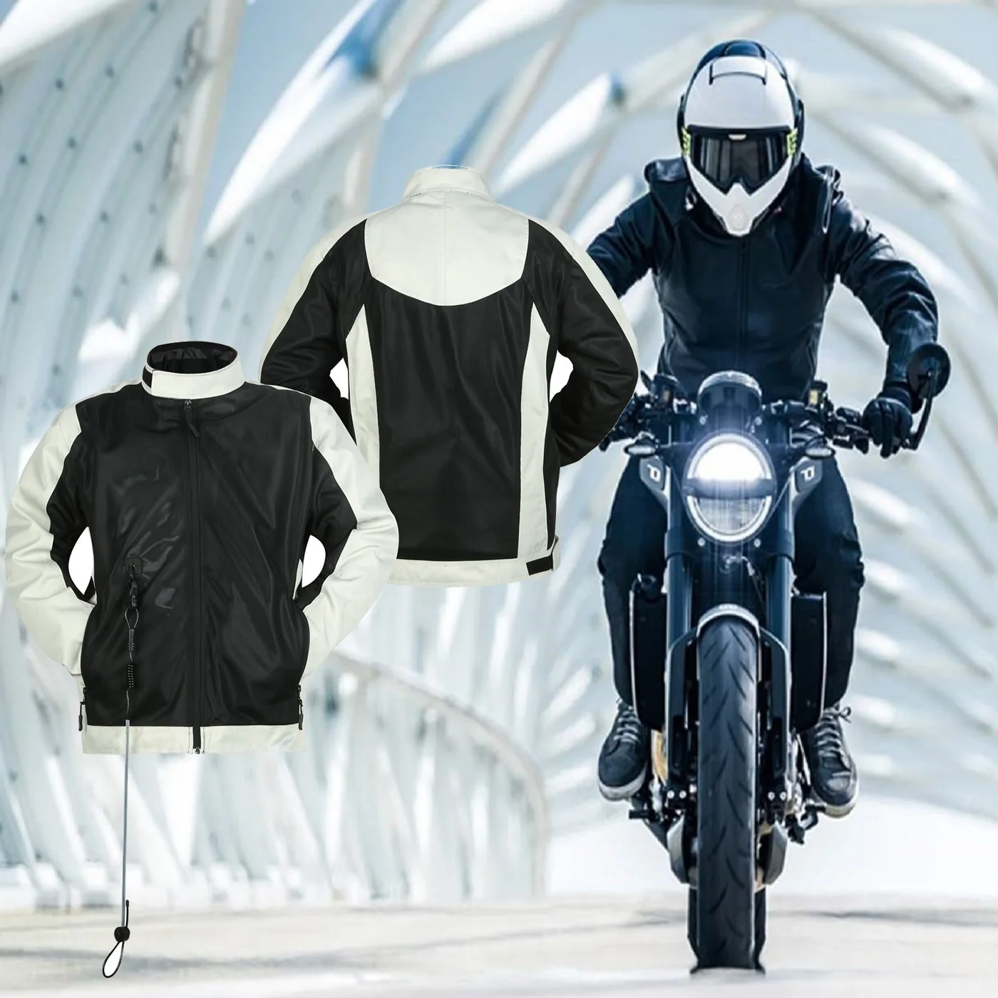 Высококачественная Спортивная одежда на заказ летняя мотоциклетная Защитная текстильная подушка безопасности куртка для автогонок и мотоциклов