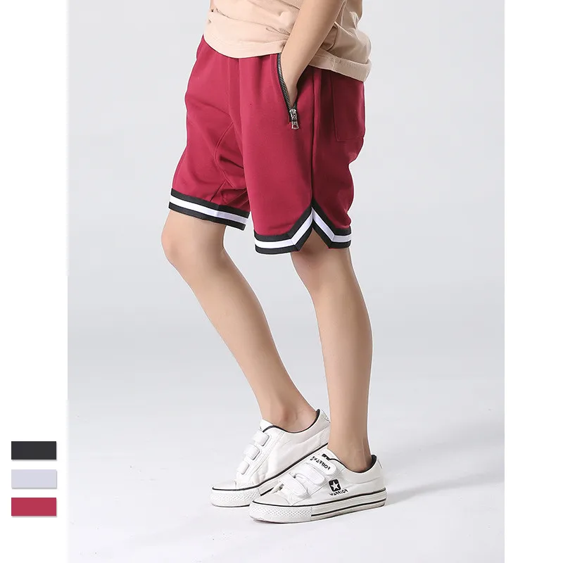 
 Шорты Летние для мальчиков, варенные контрастные, в стиле Хай-стрит, брюки в стиле хип-хоп  