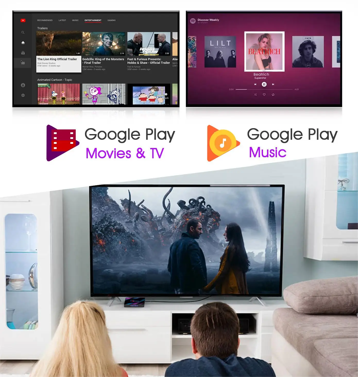 H96 MAX Free Android Download Android TV Box google Play Store Tv Box Youtube Built in BT WIFI Dual Band H96 Max Android Tv Box
