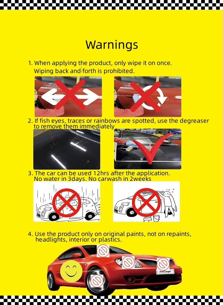 Careef  Self-leveling Liquid Glass Coating Car Paint Sunburn Repair