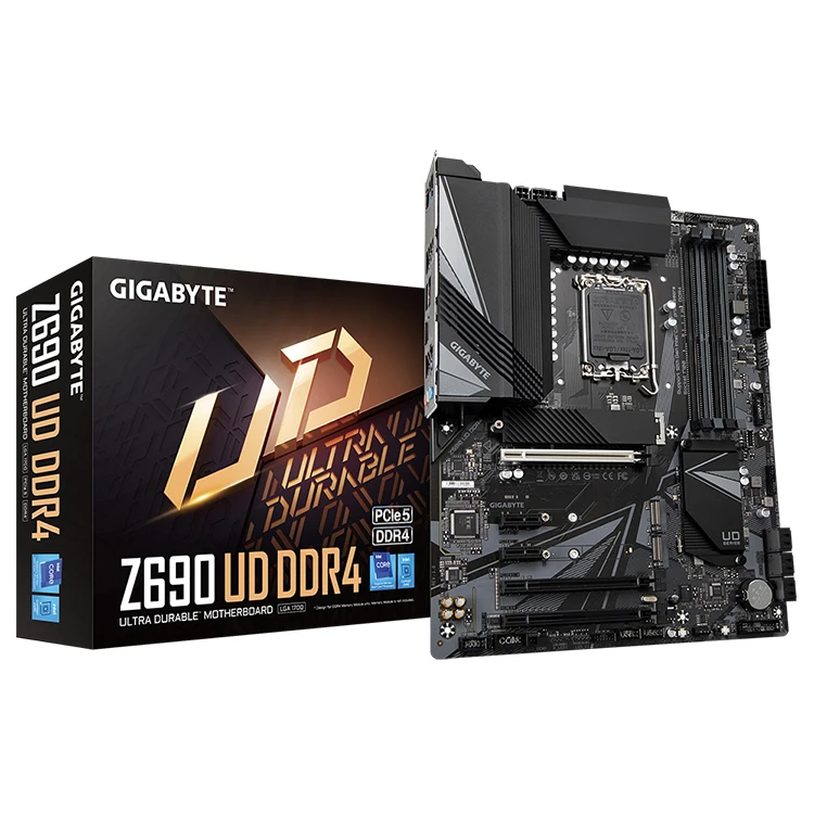 Nauw Geen Met name New Board For Gigabyte Z690 Ud Ddr4 (rev. 1.0) Motherboard Support For 12th  Generation Intel Core I9/i7/i5 Cpu - Buy Z690 Ud,Gigabyte Z690,Gigabyte  Z690 Ud Product on Alibaba.com