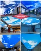 Techo de cielo azul
