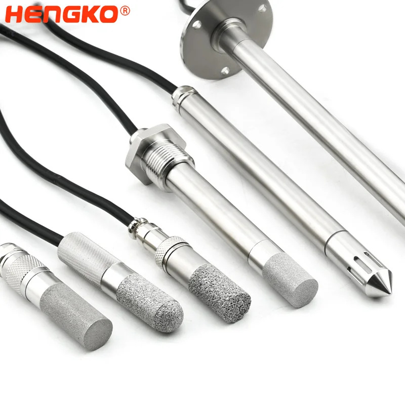 Водонепроницаемый датчик из нержавеющей стали температуры и влажности