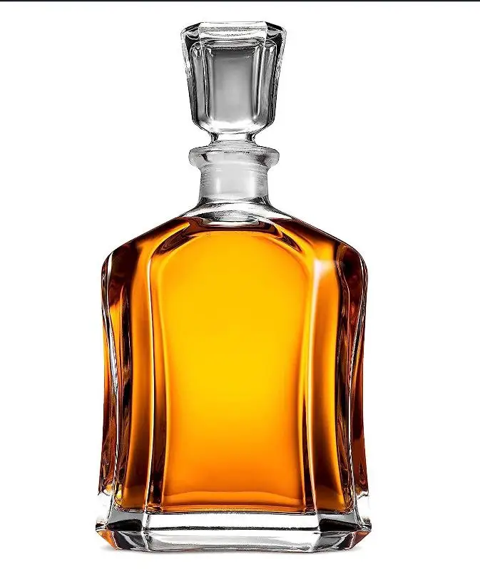 Luxury Whiskey Bottle,700ml/750ml,Crystalline Empty,Better Quality
