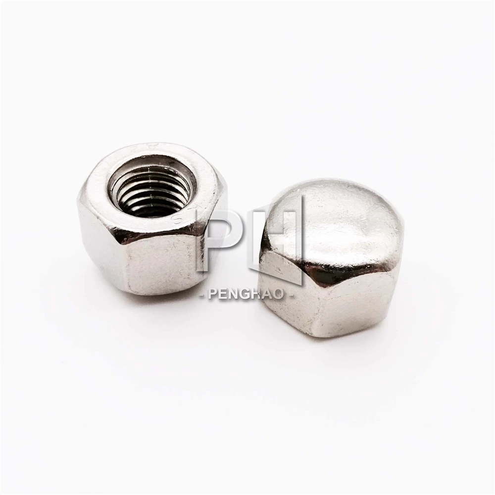 A2 STAINLESS STEEL Hex Head Dome Nuts M3 M4 M5 M6 M8 M10 M12 