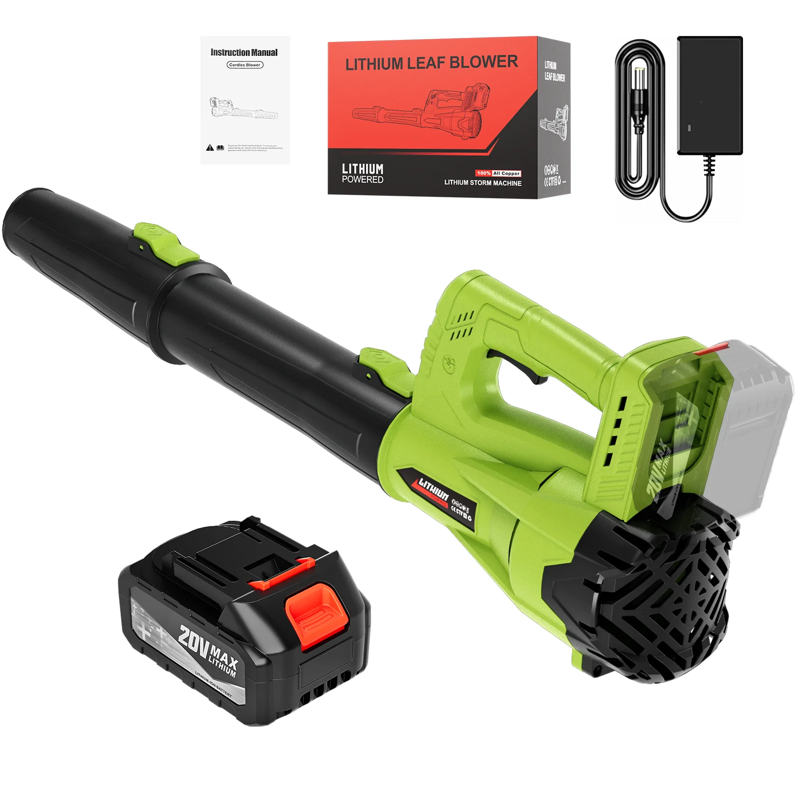 Leaf Blower, Portable, 20V, Cordless - detail 2