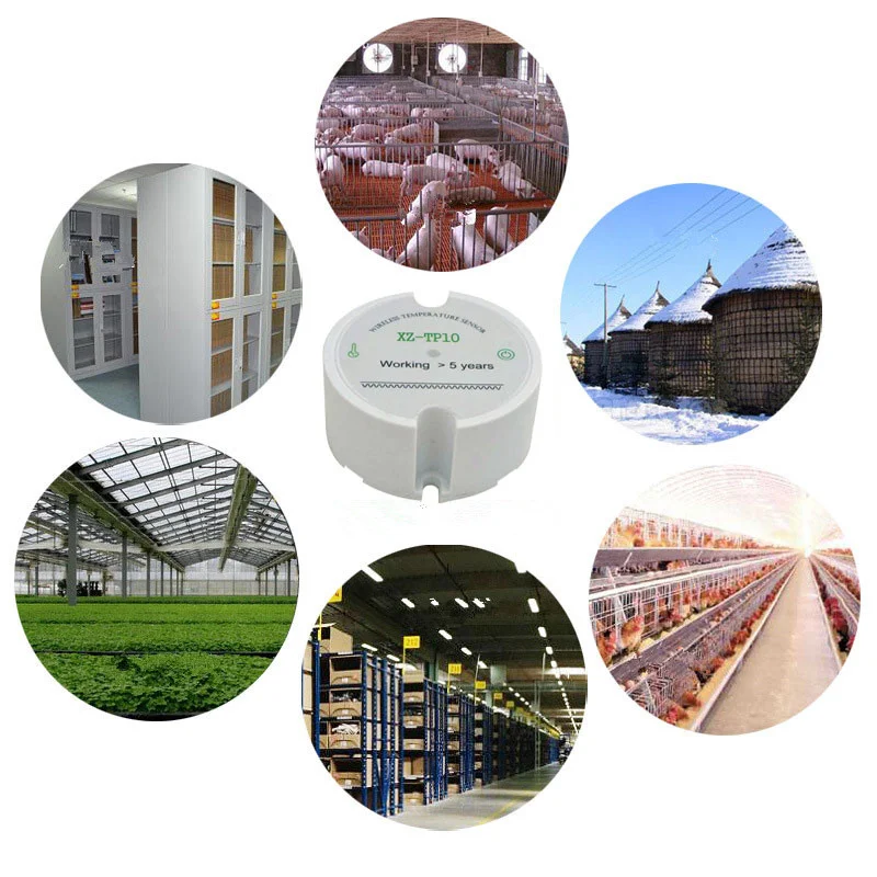 915mhz 868mhz 433mhz Wireless Freezer Temperature Monitoring Smart