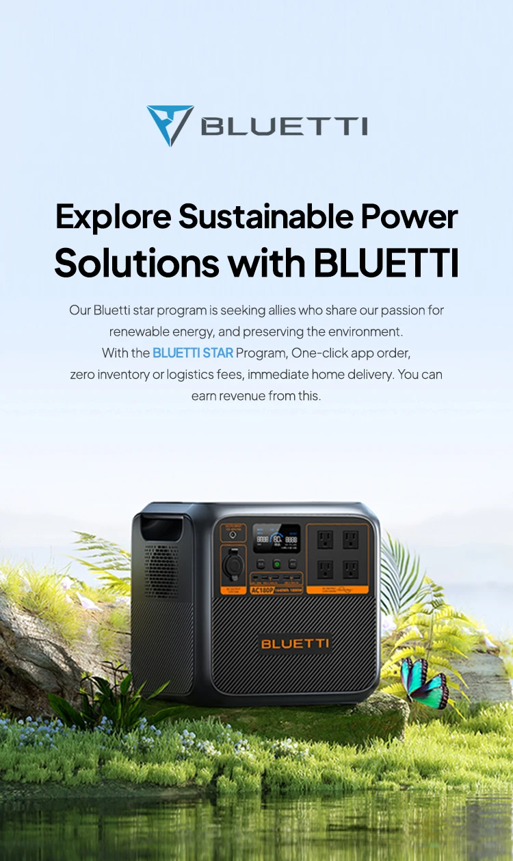 Bluetti Portable Solar Generators - Reliable Power Anywhere