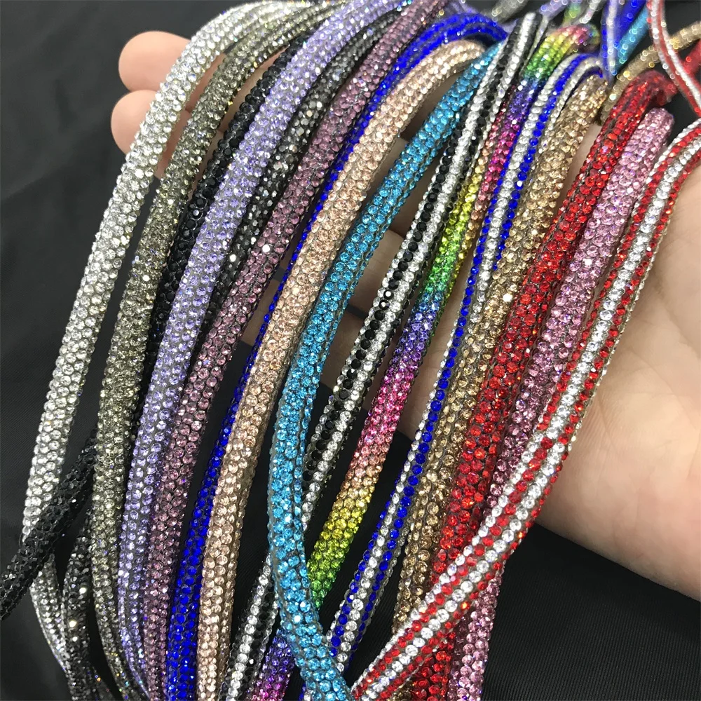 RE005 Luxury 4mm Crystal Rope - Perfect for Decorative Uses