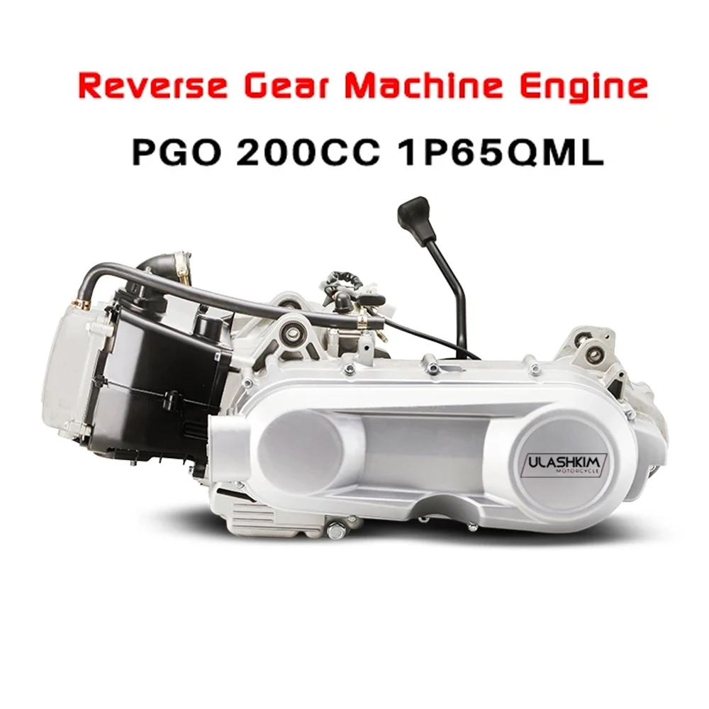 Motorcycle Engine PGO 200CC 1P65QML Engine Reverse Gear Machine for Honda