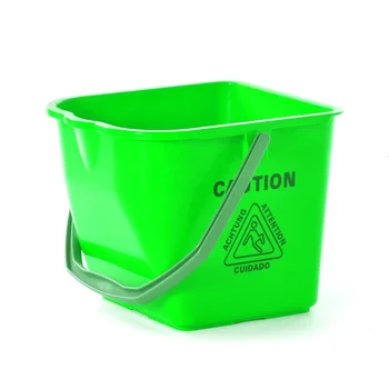 O-Cleaning Outdoor Camping/Fishing/Gardening Bucket,Car Wash/Cleaning Pail Bucket,Thick Plastic Portable Square Water Container