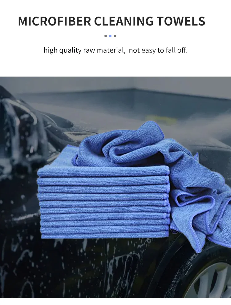 Microfiber Towel Wholesale Cleaning Cloth Car Wash Towel 36 Pieces Pack