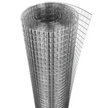 Hardware Cloth Poultry Enclosure Netting Rabbit Cage Chicken Coop Iron Wire Mesh Galvanized Steel Wire Mesh Square Welded Fence