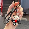 การ์ตูนแพนด้า-แอปเปิ้ลชุบยูวีสีดำ
