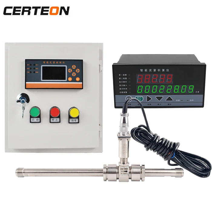 Batch Control Totalizer Instrument Intelligent Quantitative Filling Control System Batching Machine Flow Indicator Controller