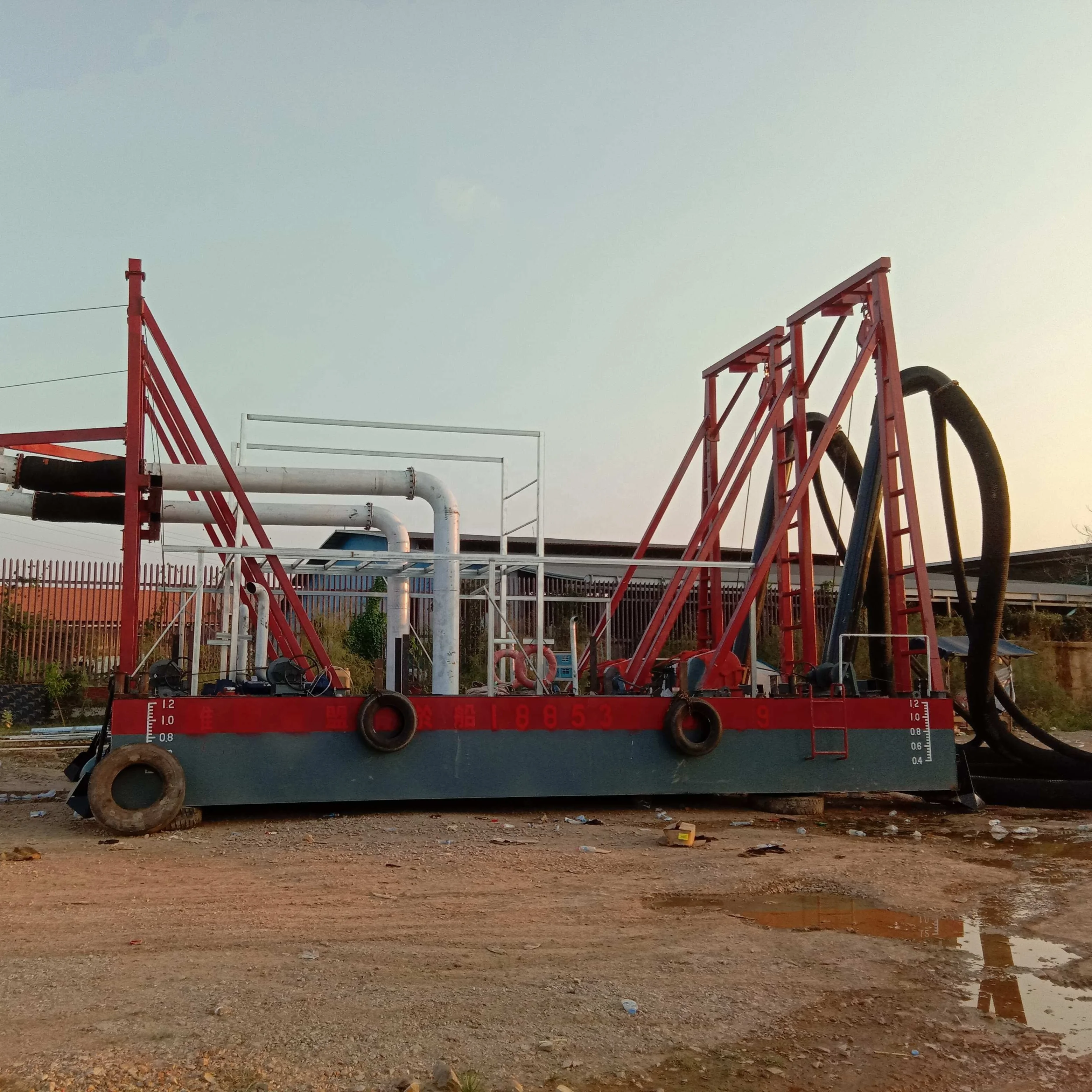 Small River Sand Dredging Machine Low Price Sand Dredger