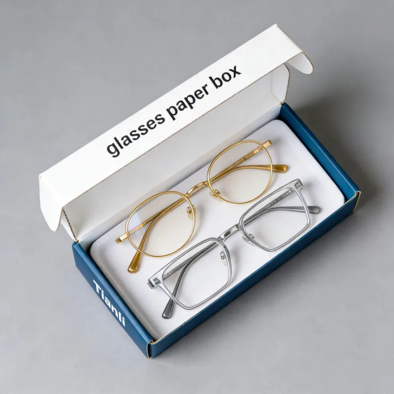 Kaxxa ta’ karton għall-imballaġġ tal-occhjali imbpresa b’istampa diġitali, kaxxa ta’ karton għall-imballaġġ tal-occhjali, kaxxi vojta ta’ karton għall-imballaġġ tal-occhjali, għall-imballaġġ tal-occhjali