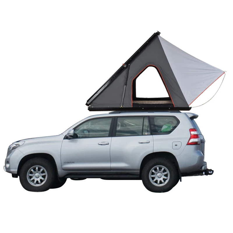 Dual/single/extra Cab Aluminum Alloy Ute Canopy Triangle Roof Top Tent