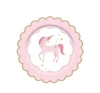 7INCH Floral ROUND PLATE*7PCS