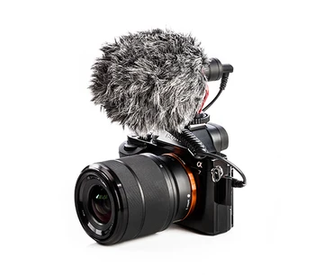BOYA by MM1 on Camera Shotgun Video Microphone Mini Recording Vlogging Mic for DSLR Camera iPhone Android Smartphone Mac Tablet detail image