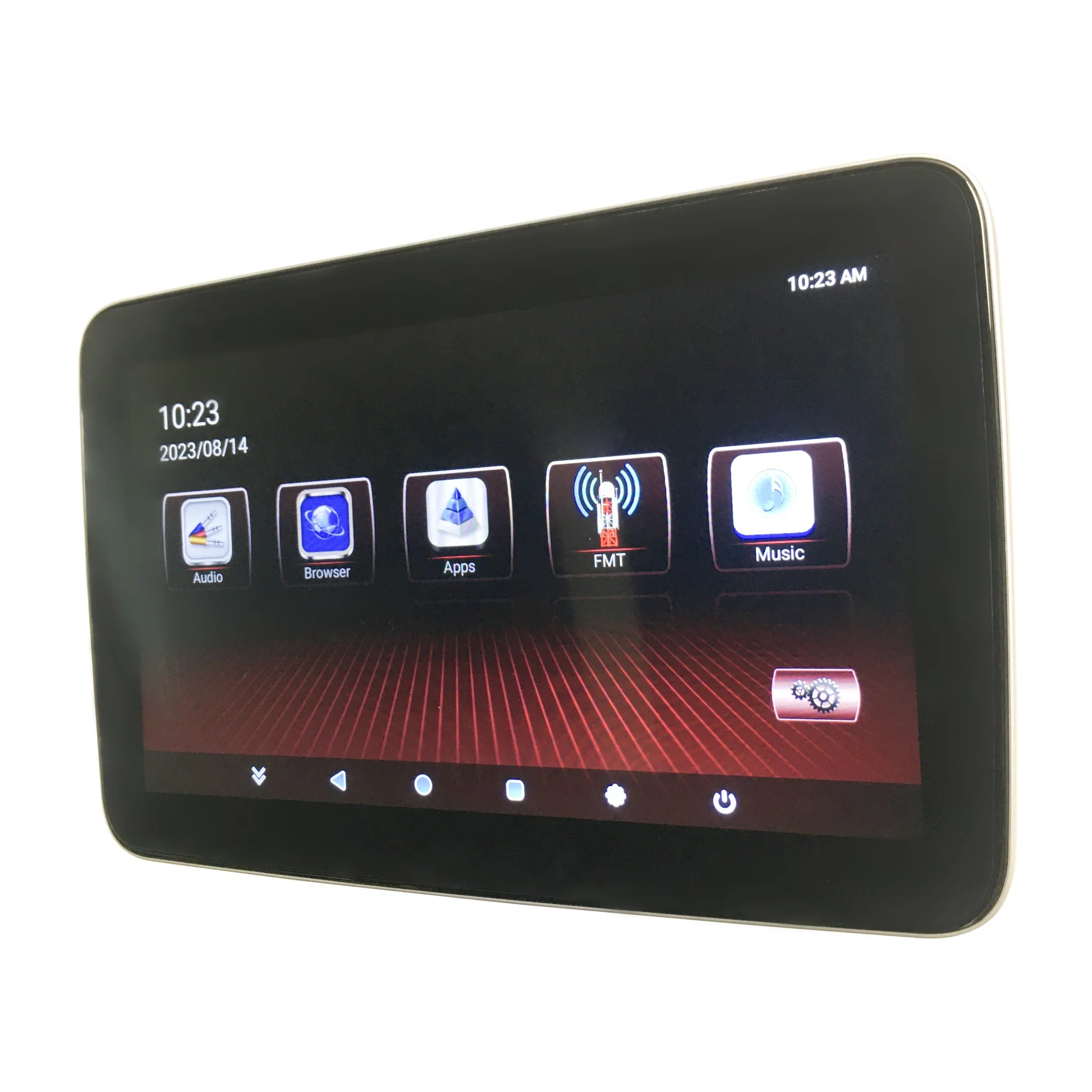 Android 12車用ヘッドレストモニター 10インチ 2+32GB/4+64GB Wi-Fi FM