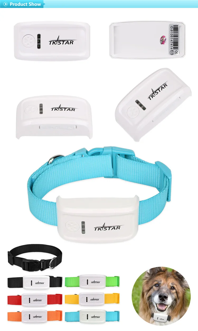 Tk909 Waterproof Geofence Real Time Animals Gps Location Device Pet Gps