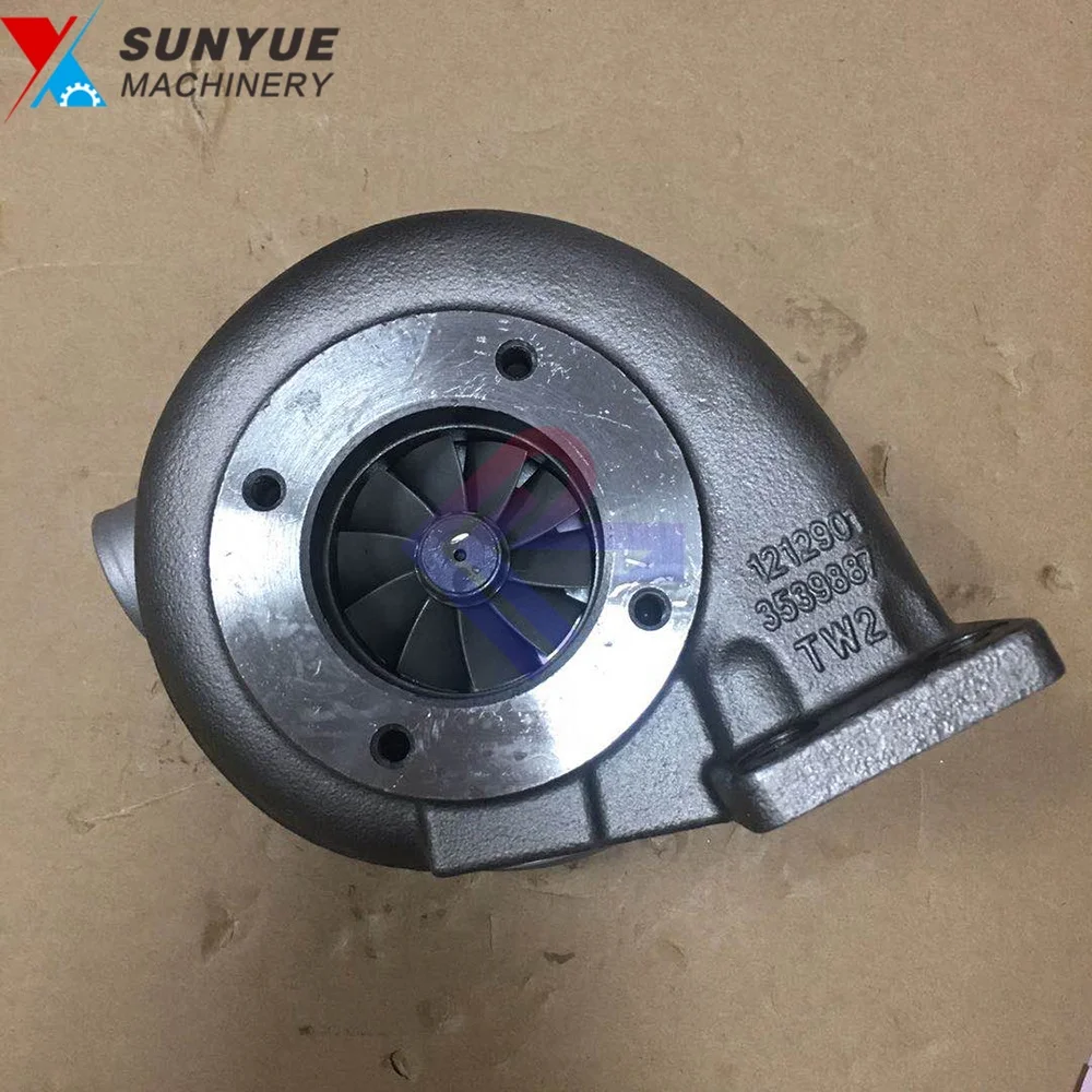 DH220-5 DX225 Turbocharger for Doosan DB58 Engine, HX35 Model, 3