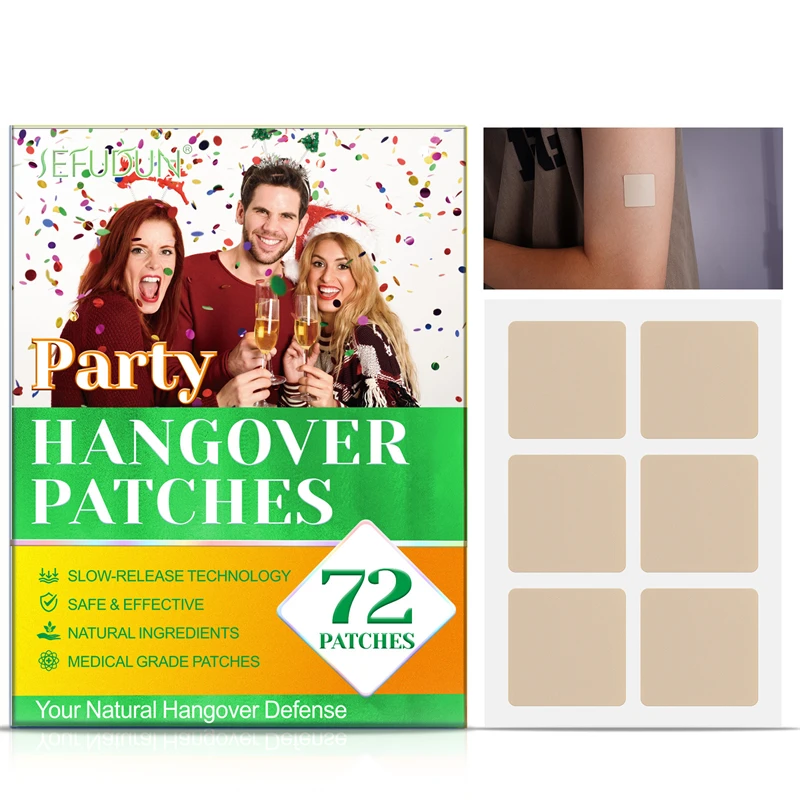 Hangover Patch-Waterproof Pads for After Party Recovery- Party