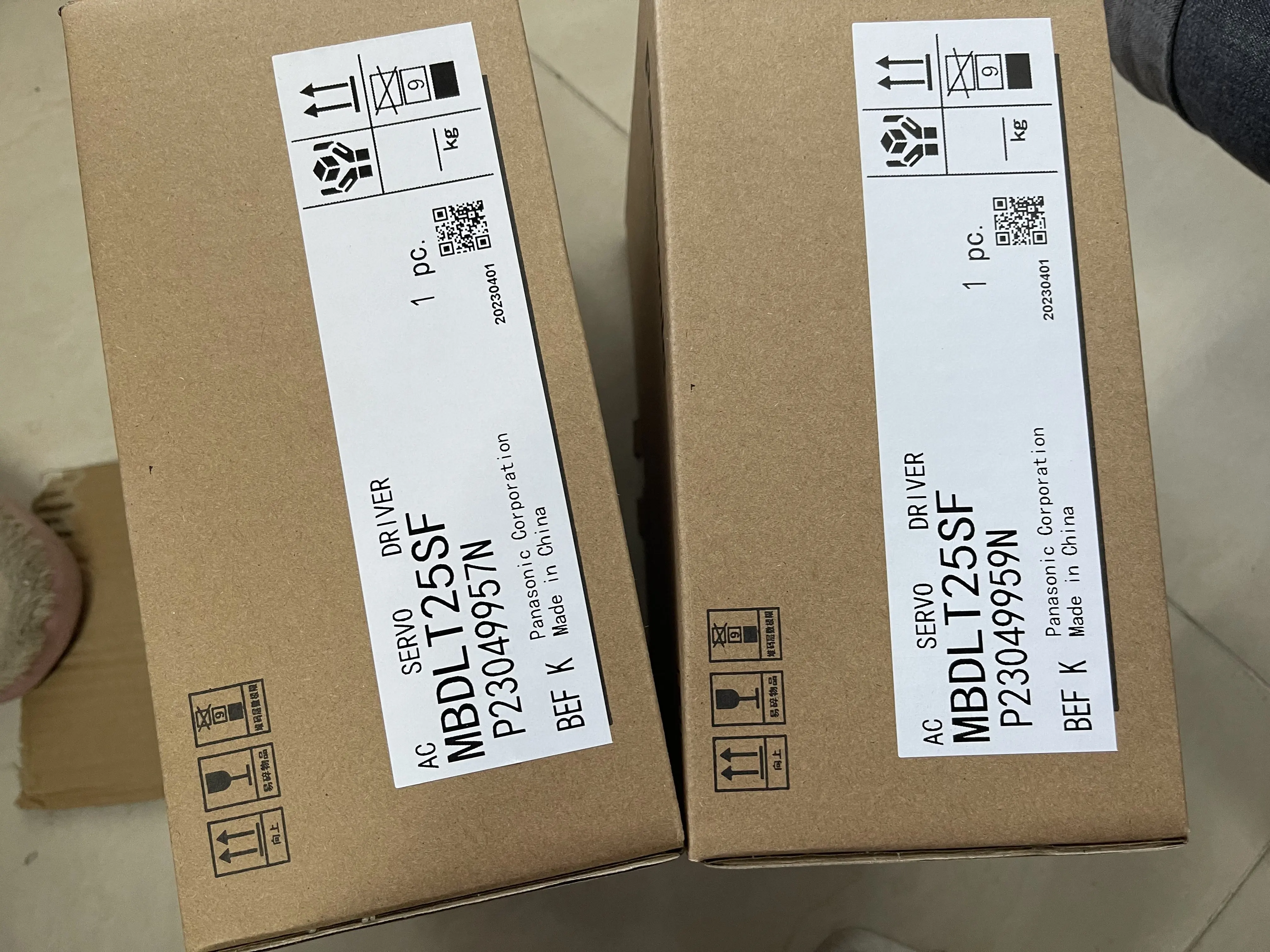 Panasonic AC Servo Driver MBDLT25SF