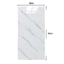 DUUEIHHUER Modern 3D Foam Wall Stickers Geometric Marble Interior Tiles Classic Style Exterior Application Fireproof Soundproof