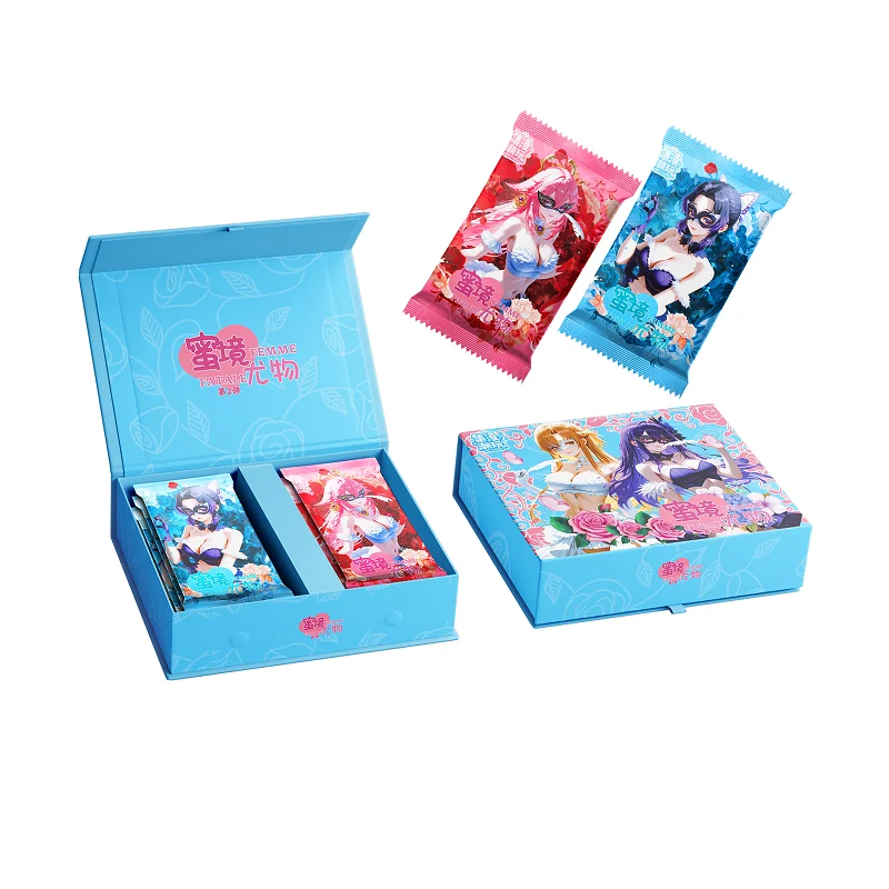 genki parade booster box Spicy Trading Cards Goddess Anime Waifu CCG TCG 11 Pack Each booster pack contains 5 random cards. Genki Parade Vol.4 Collection Cards