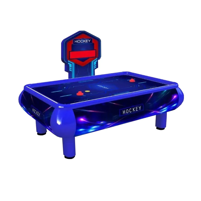 Coin Operated Hockey Machine Indoor Coin Operated Rotating Spaceship Top Air Hockey Arcade Game Machine