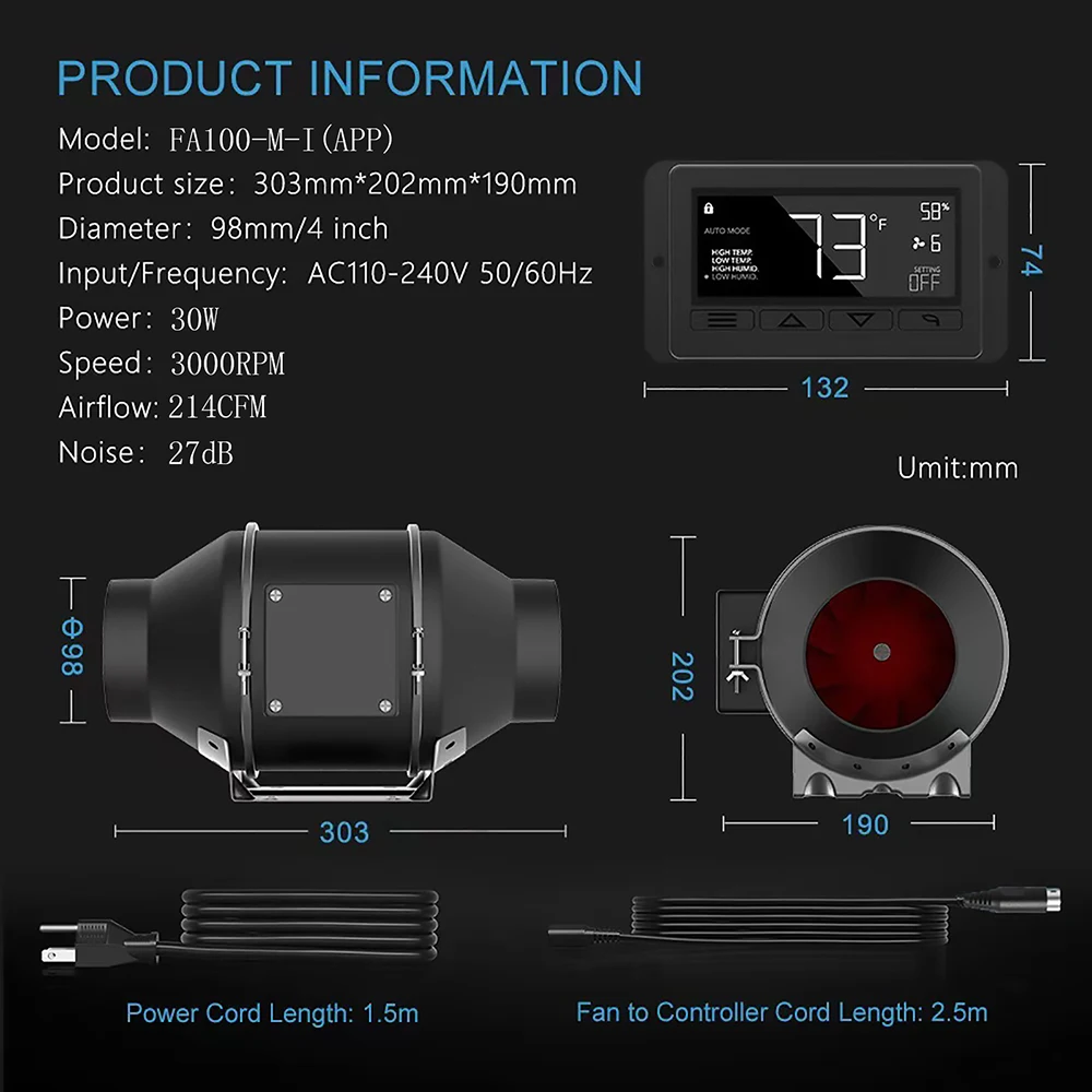 Ec Motors, 214, CFM - detail 10