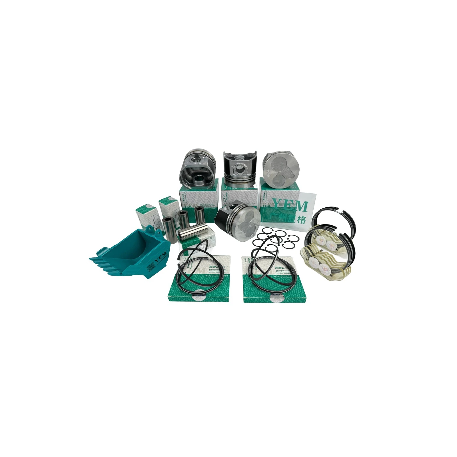 Piston Kit 1106C-E66TA 1104C-44 1104C-44T 1104C-44TA for Perkins OEM Engine Parts