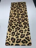 Esterillas de yoga de gamuza color leopardo amarillo
