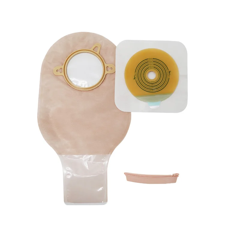 BLUENJOY Disposable Drainable Two Piece Open System Ostomy Bag Colostomy Bag Pouch Stoma Disposal Ostomy Bag Pouch Colostomy