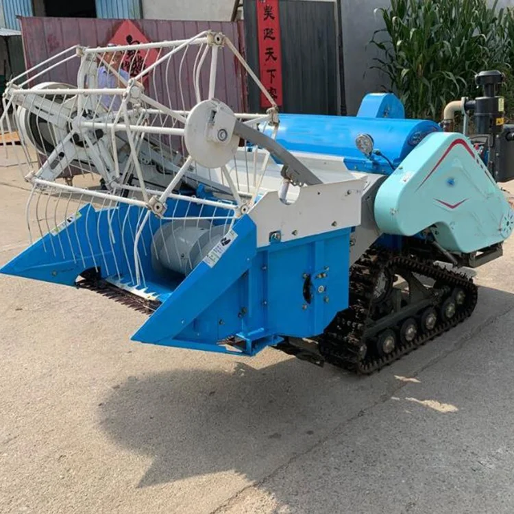 Easy to Operate Mini Rice Combine Harvester Machine Price
