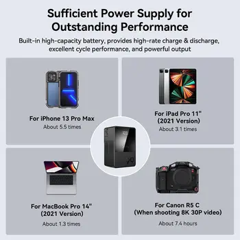 Smallrig VB99 6700mAh 99Wh 14.8V Mini v Mount Battery for Light product image