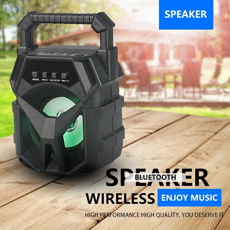 Portable Bluetooth Hooked Full Range Speaker for SmartPhone Laptop Player Outdoor Wireless Audio