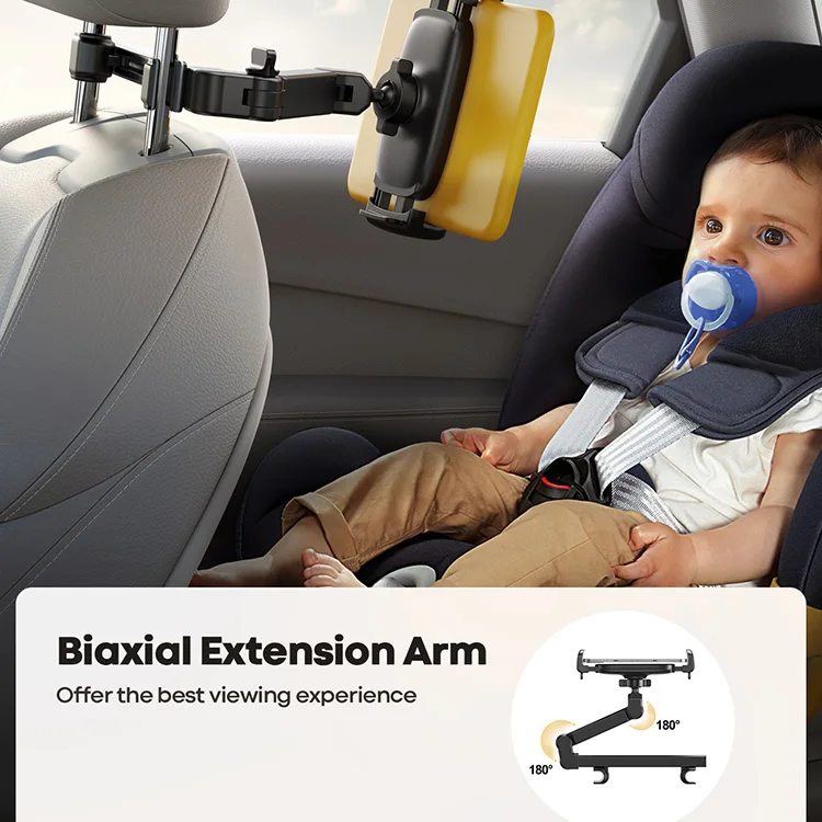 Lamicall Ch06 Car Headrest Phone Holder Tablet Holder Rear Facing Car