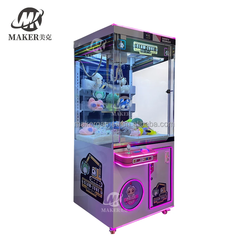 Wholesale Custom Coin Operated Toy Vending Arcade Claw Crane