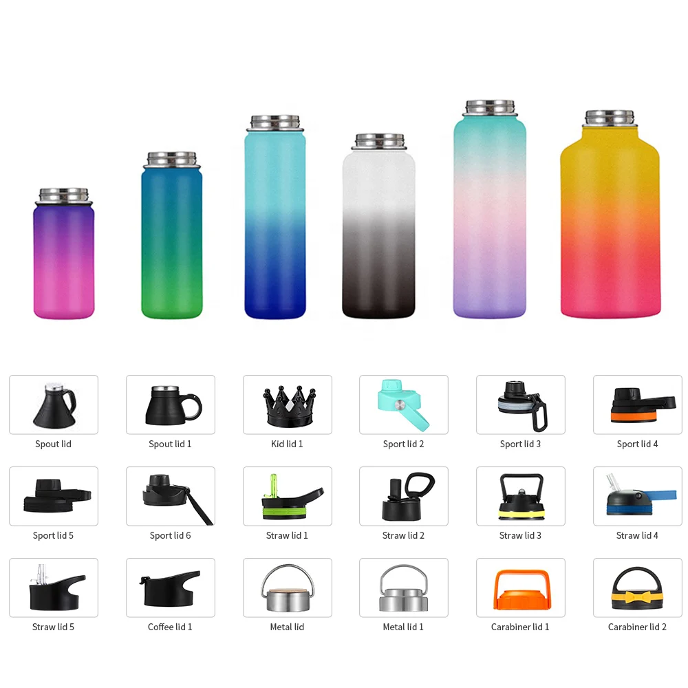High Quality Factory Directly Sale Customize Stainless Steel Water Bottle with Bag for Outdoor Activities