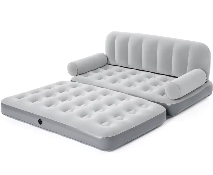 ホームレジャー用エアポンプ付きインフレータブルボール型ソファ Bestway 75073 2 in1エアソファベッドインフレータブルソファ兼