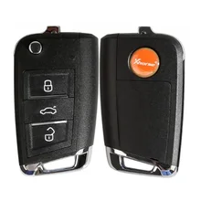 Xhorse VVDI XKMQB1EN universal line remote control car key with 3 buttons